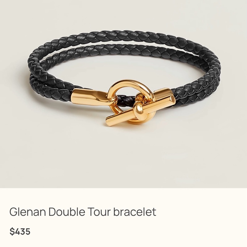 Hermès Glenan Double Tour Bracelet - Picture 7 of 7
